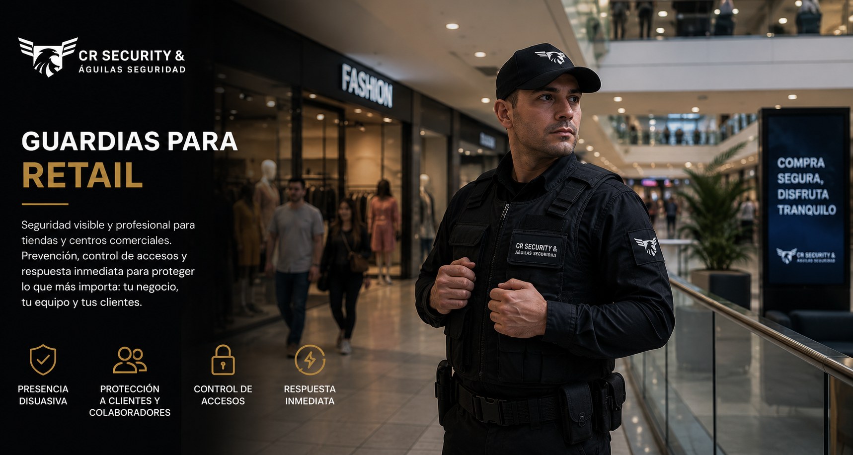 Guardias de Seguridad para Retail - CRSecurity
